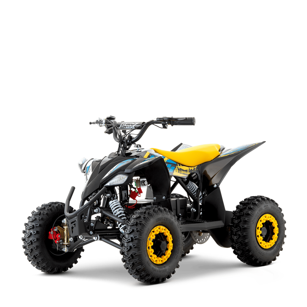 Cx 1200w eldriven fyrhjuling för barn (5 till 10 år och äldre)