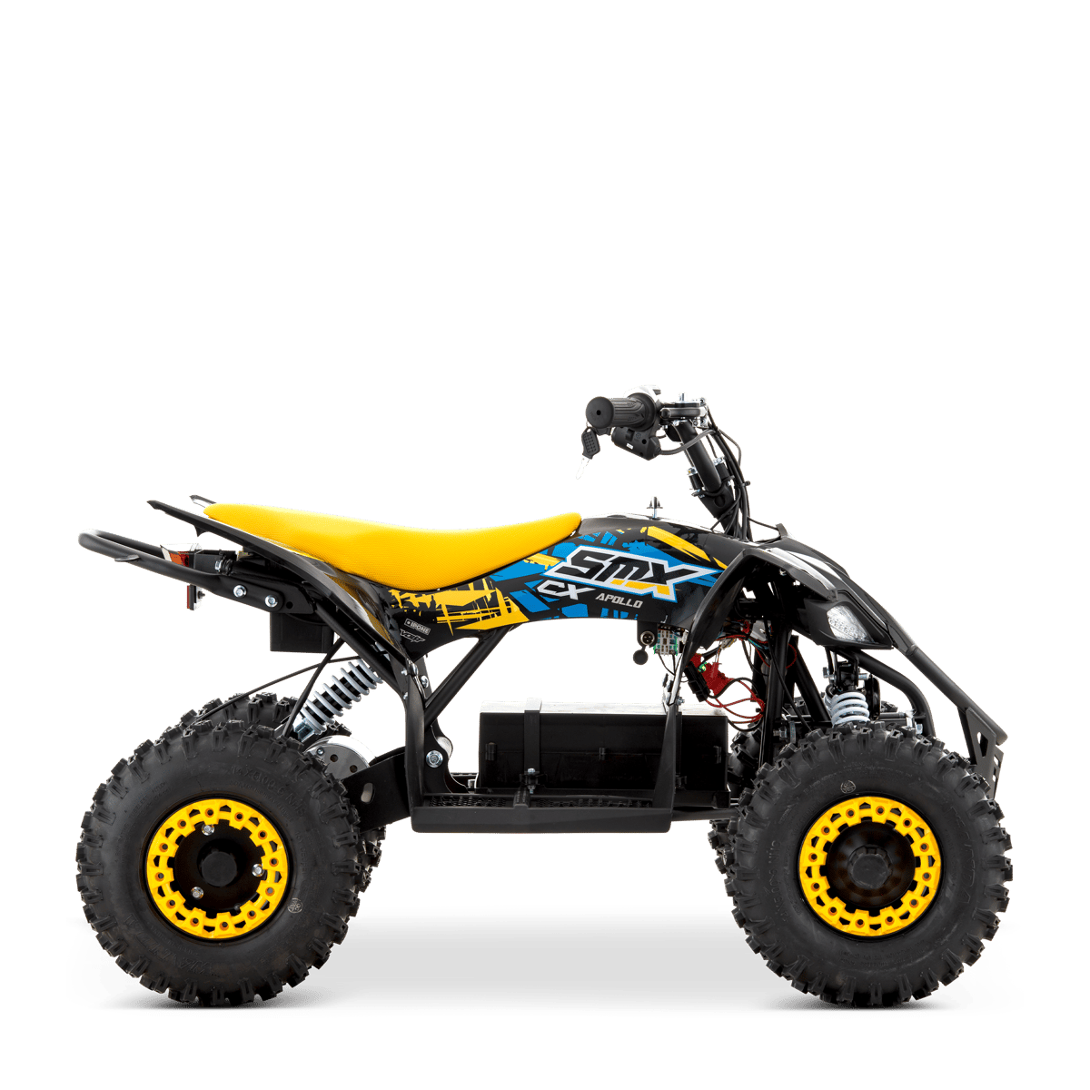 Cx 1200w eldriven fyrhjuling för barn (5 till 10 år och äldre)
